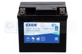 AKUMULATOR EXIDE BIKE 12V 4AH/70A
