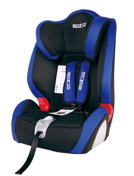 FOTELIK SPARCO F1000K NIEBIESKO-CZARNY