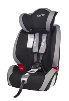 FOTELIK SPARCO F1000K SZARO-CZARNY
