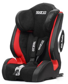 FOTELIK SPARCO F1000KI CZERWONO-CZARNY