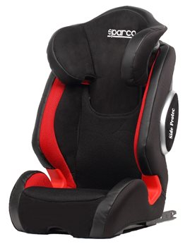 FOTELIK SPARCO F1000KI CZARNO-CZERWONY