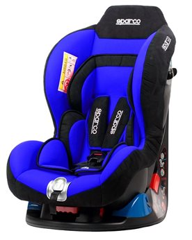 FOTELIK SPARCO F5000K NIEBIESKO-CZARNY