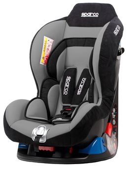 FOTELIK SPARCO F5000K SZARO-CZARNY