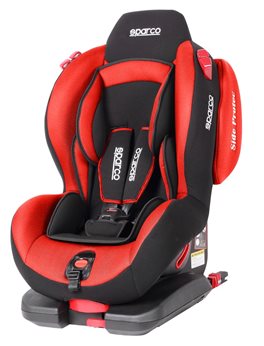 FOTELIK SPARCO F500I EVO CZERWONY