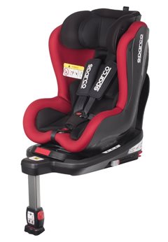 FOTELIK SPARCO SK500I CZERWONY