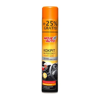KOKPIT BŁYSZCZĄCY WANILIOWY 600ML + 25% GRATIS / MOJE AUTO