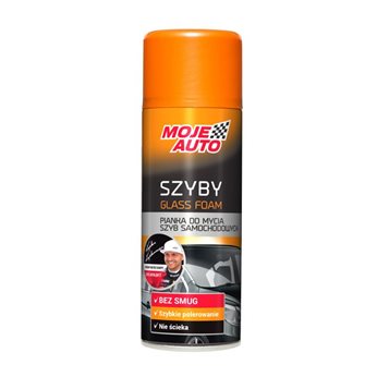 ŚRODEK DO CZYSZCZENIA SZYB 400ML (PIANKA) / MOJE AUTO