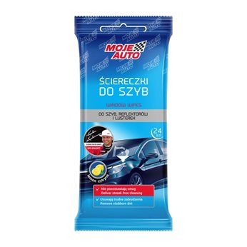 ŚCIERECZKI DO SZYB 24SZT. / MOJE AUTO