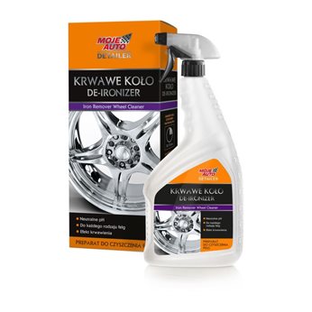 ŚRODEK DO CZYSZCZENIA FELG 750ML KRWAWE KOŁO / MOJE AUTO DETAILER