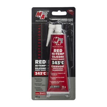 USZCZELNIACZ SILIKONOWY 85G CZERWONY DO 343°C / MA PROFESSIONAL