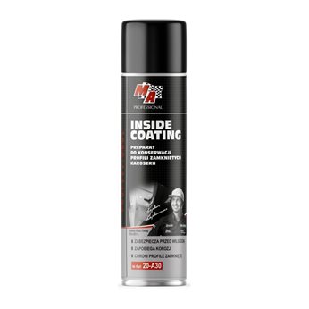 ŚRODEK DO KONSERWACJI PROFILI ZAMKNIĘTYCH BURSZTYN 600ML / MA PROFESSIONAL