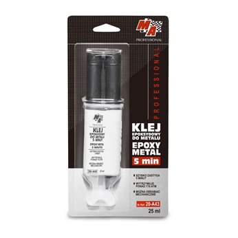 KLEJ EPOKSYDOWY 25ML STRZYKAWKA / MA PROFESSIONAL