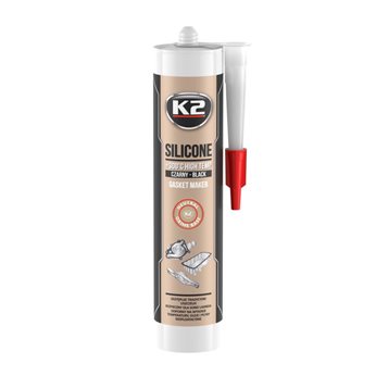 K2-SILIKON CZARNY OKSYMOWY +300C