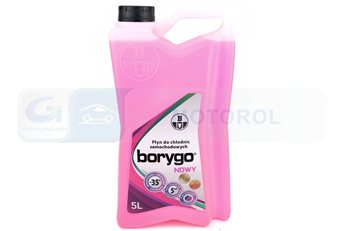 PLYN DO CHLODNIC BORYGO 5L CZERWONE