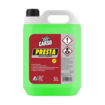 PLYN DO CHLODNIC PRESTA 5L -35C ZIELONY