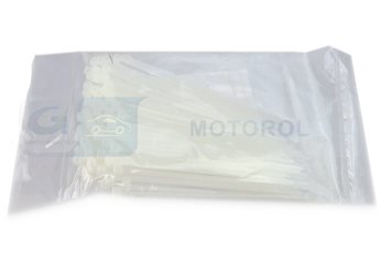 OPASKA KABLOWA BIALA 100 X 2,5 OPA.100SZ