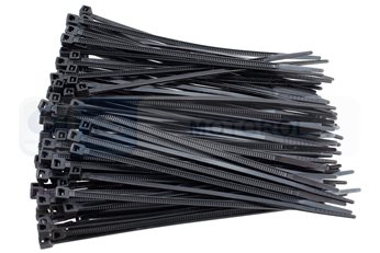 OPASKA KABLOWA CZARNA 100 X 2,5 OPA.100S