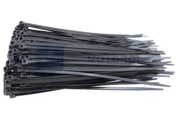 OPASKA KABLOWA CZARNA 200 X 4,8 OPA.100S