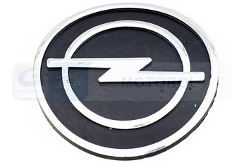 EMBLEMAT-OPEL CZARNY WYPUKLY