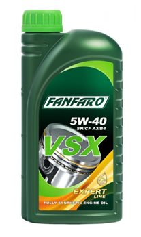 OLEJ FANFARO VSX 5W-40 1L A3/B4 SN CH-4