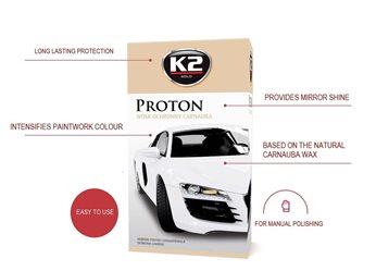K2-PROTON TWARDY WOSK CARNAUBA 200ML