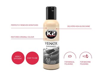 K2-VENOX Z GABKA USUWA RYSY 180G