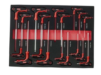 WOZEK WARSZTATOWY 7 SZUFLAD 257 NARZEDZI