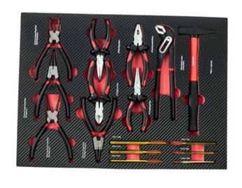 WOZEK WARSZTATOWY 7 SZUFLAD 257 NARZEDZI