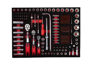 WOZEK WARSZTATOWY 7 SZUFLAD 170 NARZEDZI