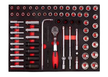 WOZEK WARSZTATOWY 7 SZUFLAD 299 NARZEDZI