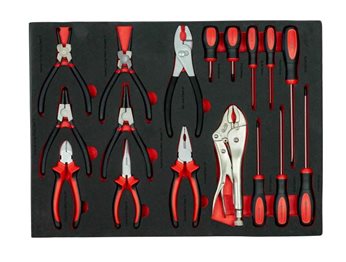 WOZEK WARSZTATOWY 7 SZUFLAD 299 NARZEDZI