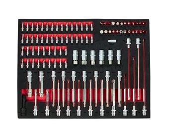 WOZEK WARSZTATOWY 7 SZUFLAD 258 NARZEDZI