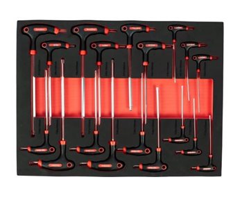 WOZEK WARSZTATOWY 7 SZUFLAD 258 NARZEDZI