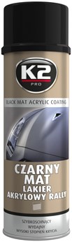 K2-LAKIER CZAR MAT 500ML SPRAY