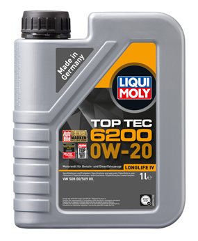 OLEJ LIQUI MOLY 0W20 1L TOP TEC 6200 / 508.00 509.00