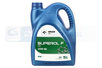 OLEJ ORLEN OIL 15W-40 5L SUPEROL F CD