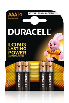 BATERIA DURACELL BASIC LR03 / AAA / K4