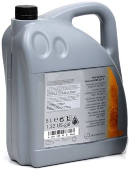 OLEJ MERCEDES 5W-30 5L MB229.51 DPF
