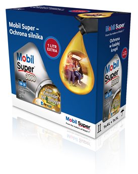 OLEJ MOBIL 5W-30 SUPER 3000 XE 4L + 1L