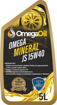 OLEJ OMEGA 15W-40 1L MINERAL JS