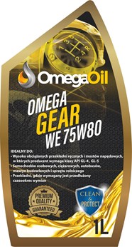 OLEJ OMEGA 75W-80 1L GEAR WE