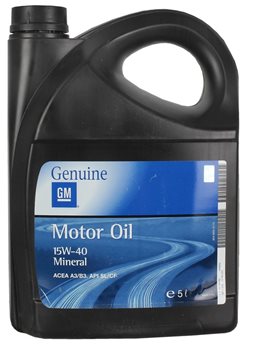 OLEJ OPEL GM 15W-40 5L /KARTON/