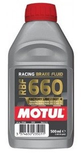 PŁYN HAMULCOWY MOTUL DOT4 500ML RBF660 RACING BRAKE FLUID / FACTORY LINE