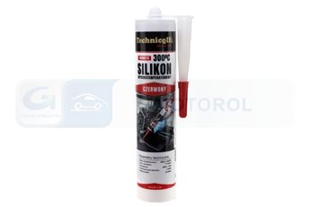 SILIKON WYSOKOTEMPERATUR. CZERWONY 300ML