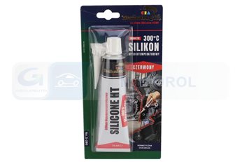 SILIKON WYSOKOTEMPERATUR. CZERWONY 70ML