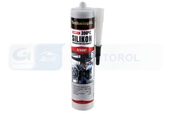 SILIKON WYSOKOTEMPERATUR. CZARNY 300ML