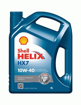 OLEJ SHELL 10W-40 HELIX PLUS / HX7 4L