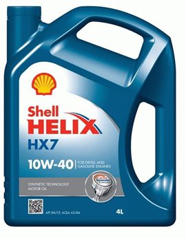 OLEJ SHELL 10W-40 HELIX PLUS / HX7 4L