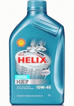 OLEJ SHELL 10W-40 HELIX DIESEL / HX7 1L