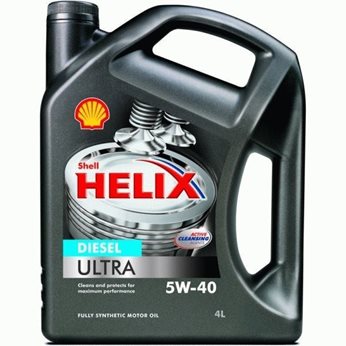 OLEJ SHELL 5W-40 HELIX ULTRA DIESEL 4L